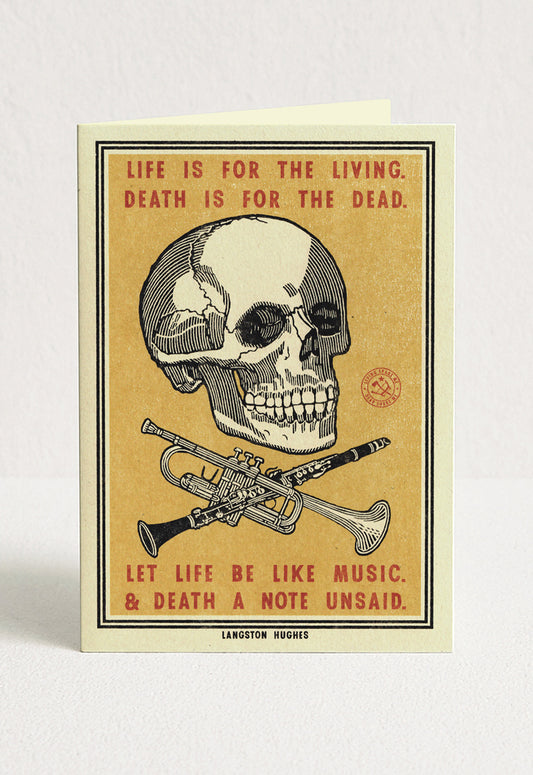 A Note Unsaid Greeting Card