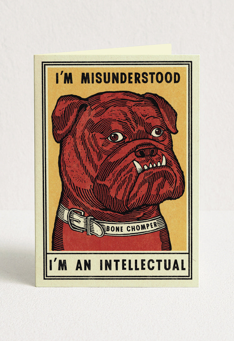 Bone Chomper Greeting Card