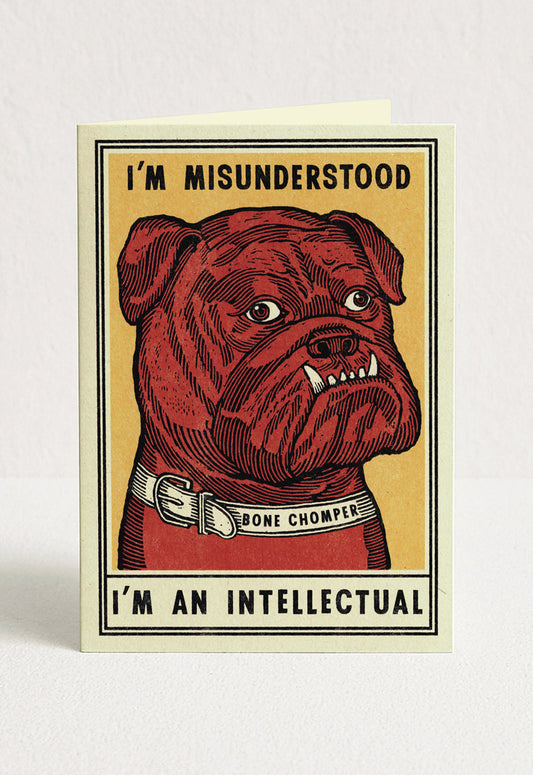 Bone Chomper Greeting Card