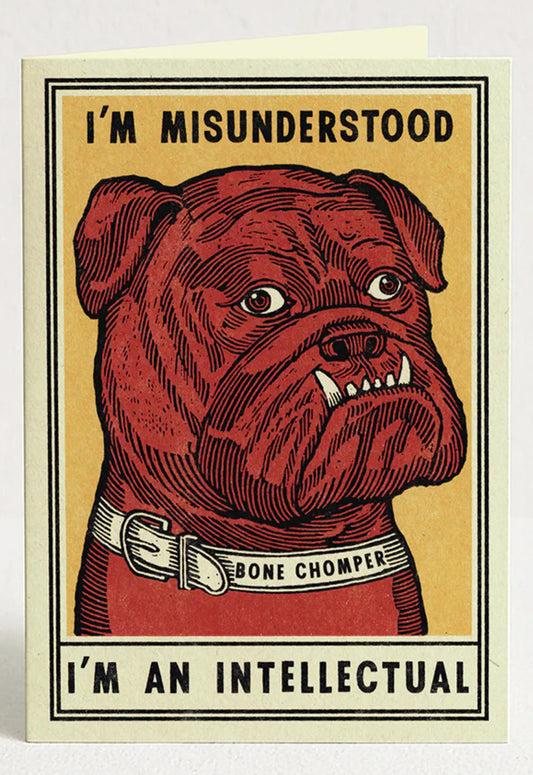 Bone Chomper Greeting Card
