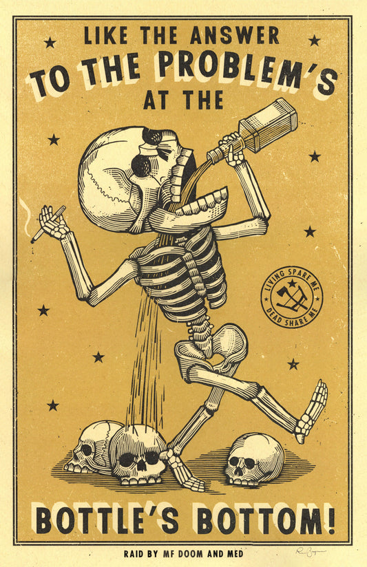 Bottle's Bottom Print