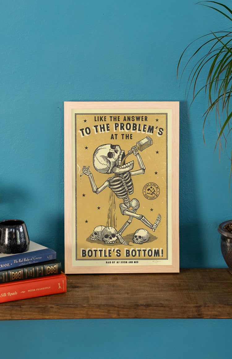 Bottle's Bottom Print