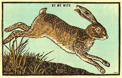 By My Wits Print