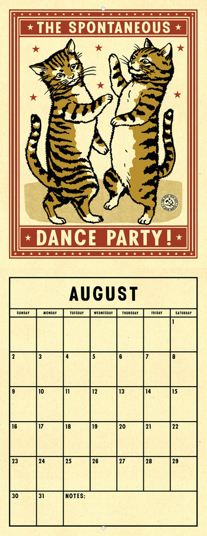 Cats Complicated Friendships 2026 Calendar