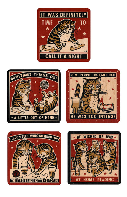Strike Your Fancy Coasters