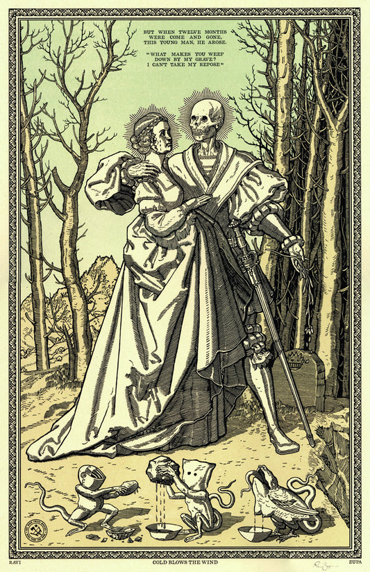 Cold Blows the Wind Print