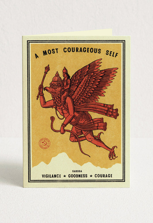 Courageous Self Greeting Card