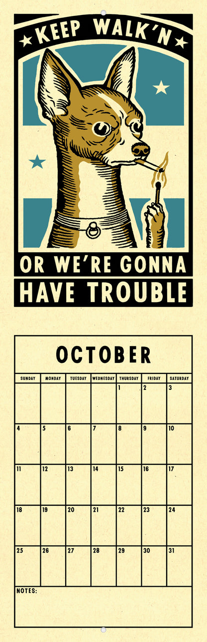 Dogs Complicated Friendships 2026 Calendar