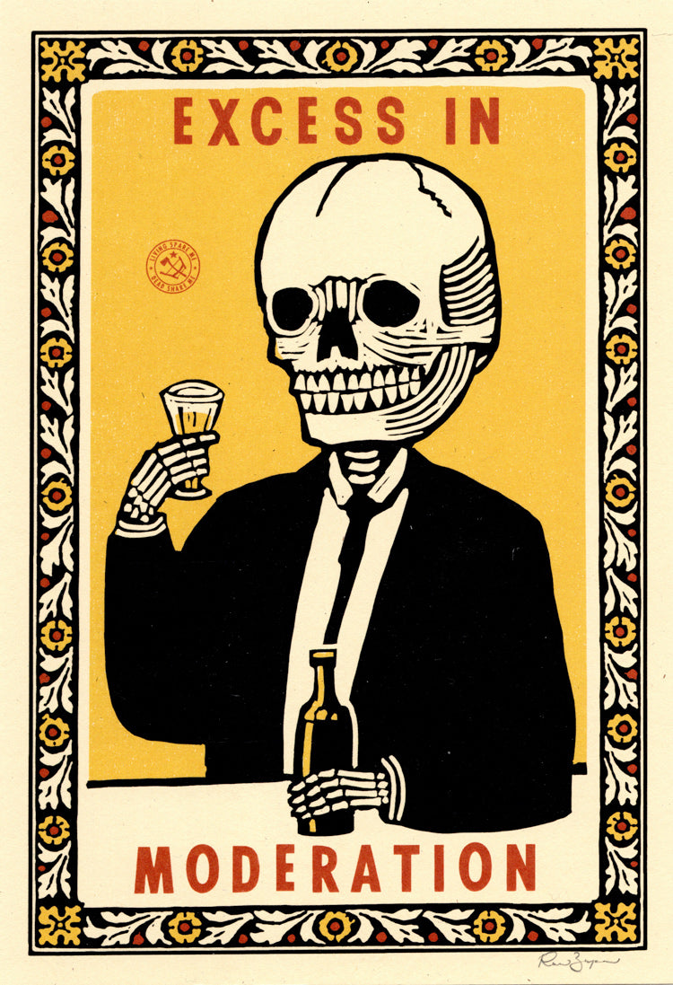 Excess in Moderation Print – Ravi Zupa Arts