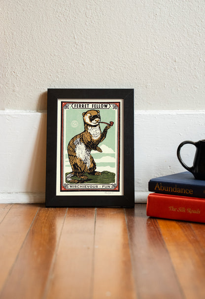 Ferret Fellow Print