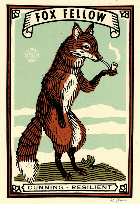Fox Fellow Print