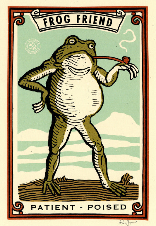 Frog Friend Print