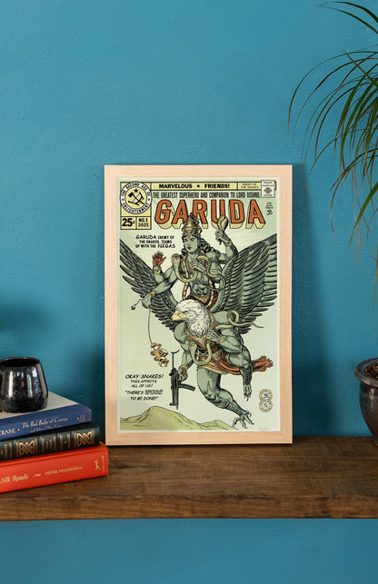 Garuda Comic Print