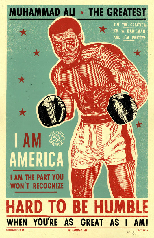 Hard to Be Humble Print