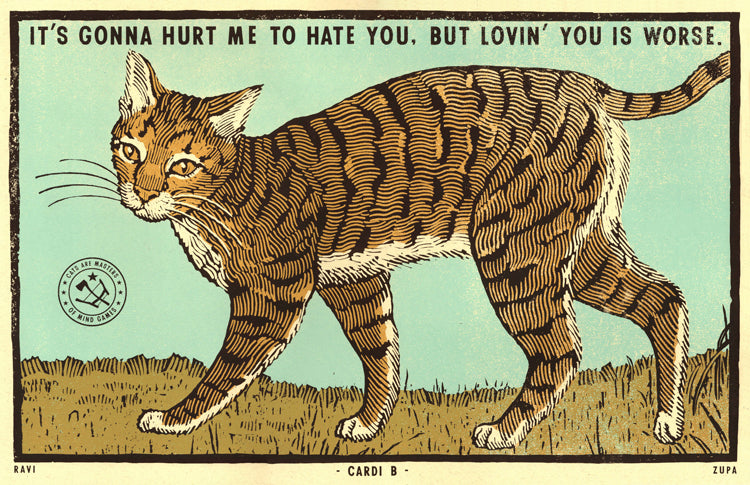 Hurt Me to Hate You Print – Ravi Zupa Arts