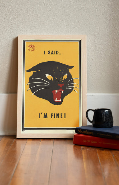I'm Fine Print