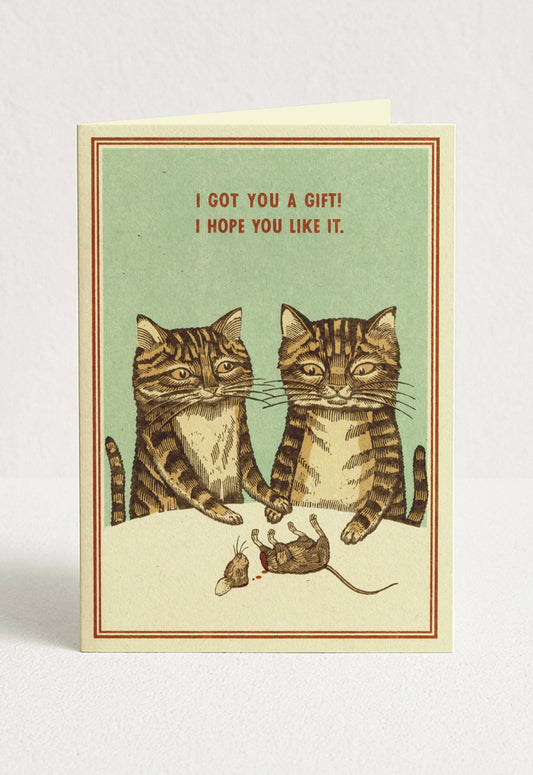 I Hope You Like It Greeting Card