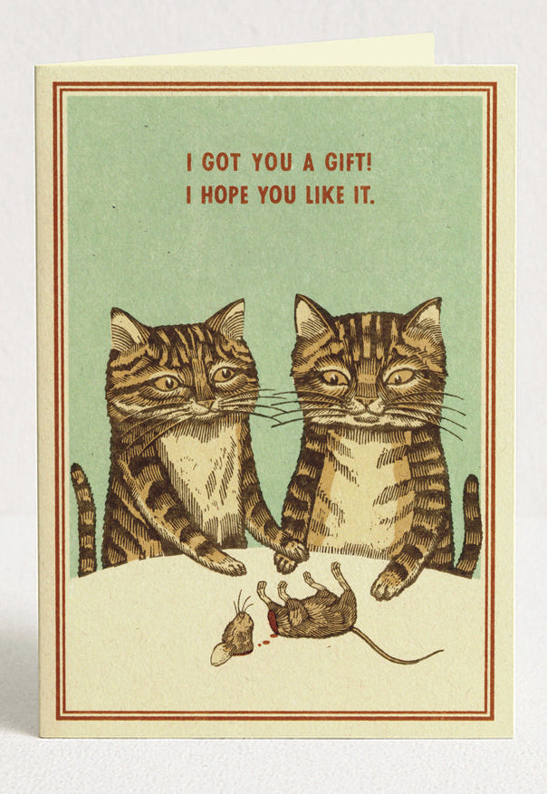 I Hope You Like It Greeting Card – Ravi Zupa Arts