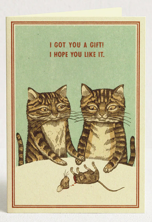I Hope You Like It Greeting Card