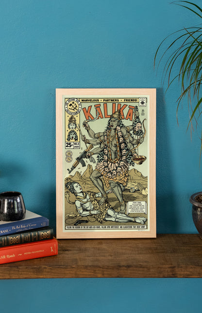 Kalika Comic Print
