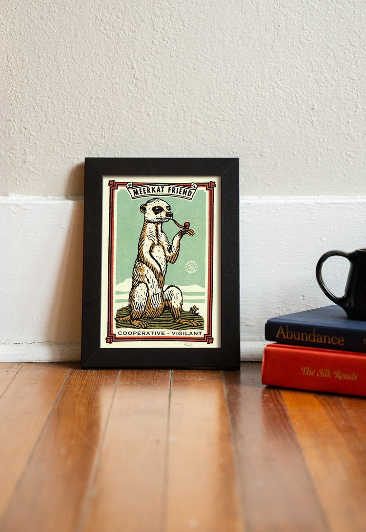 Meerkat Friend Print