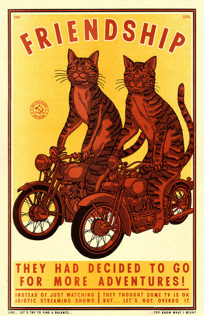 More Adventures Print