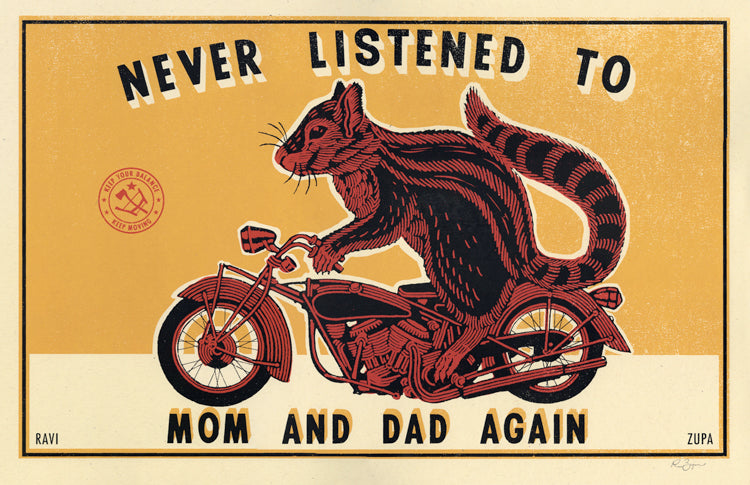 Never Listened Print