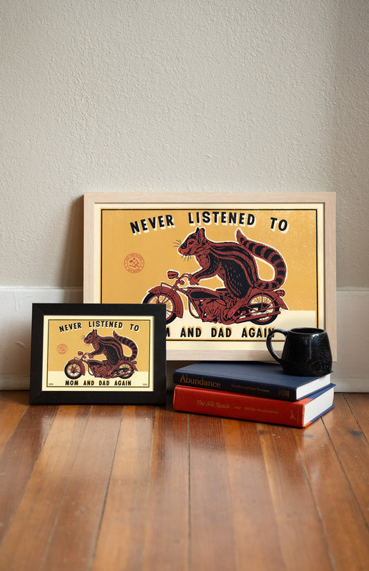 Never Listened Print