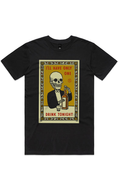Only One Tee - Black – Ravi Zupa Arts