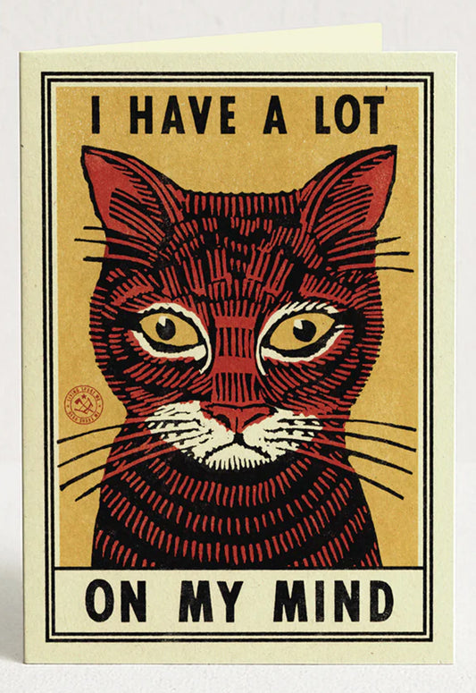 On My Mind Greeting Card