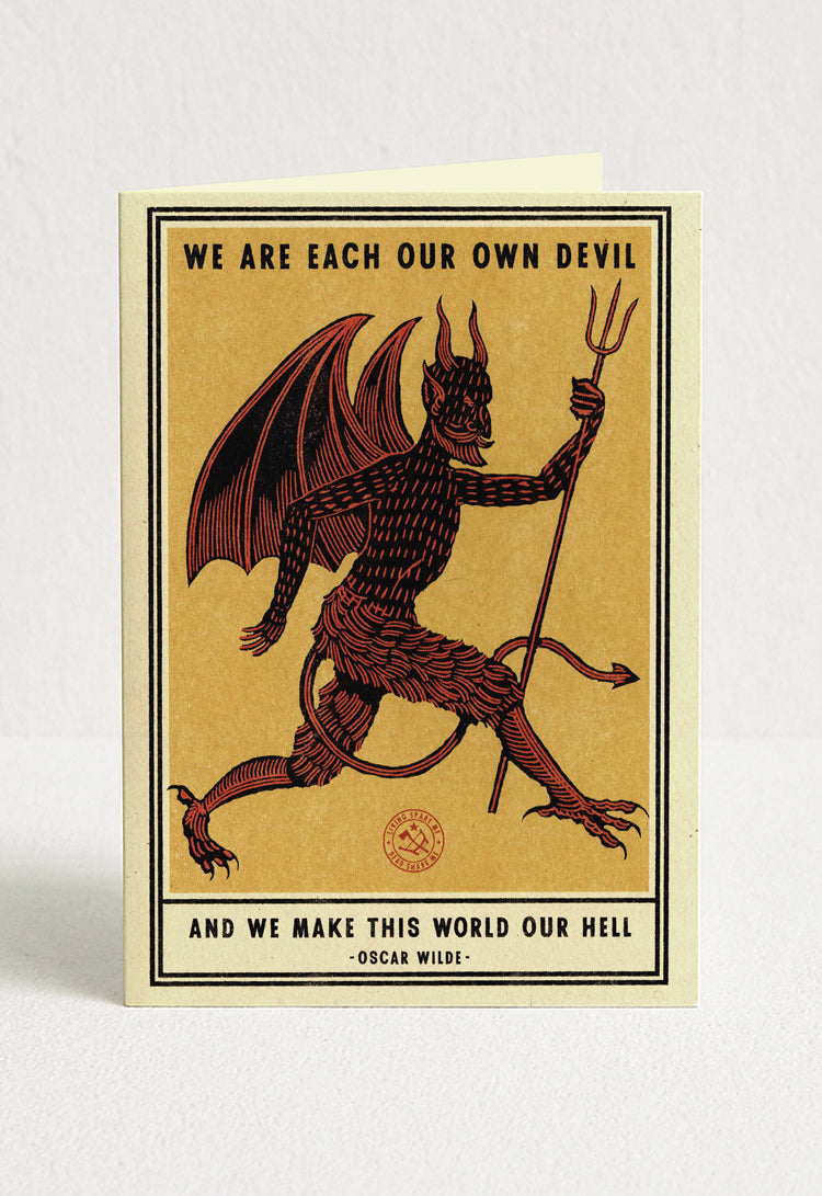 Our Own Devil Greeting Card
