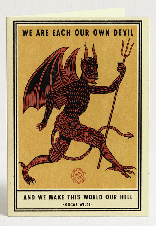 Our Own Devil Greeting Card