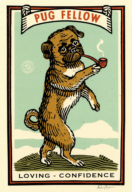 Pug Fellow Print