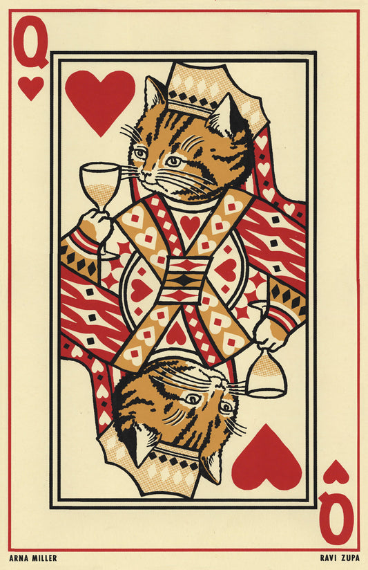 Queen of Hearts Print