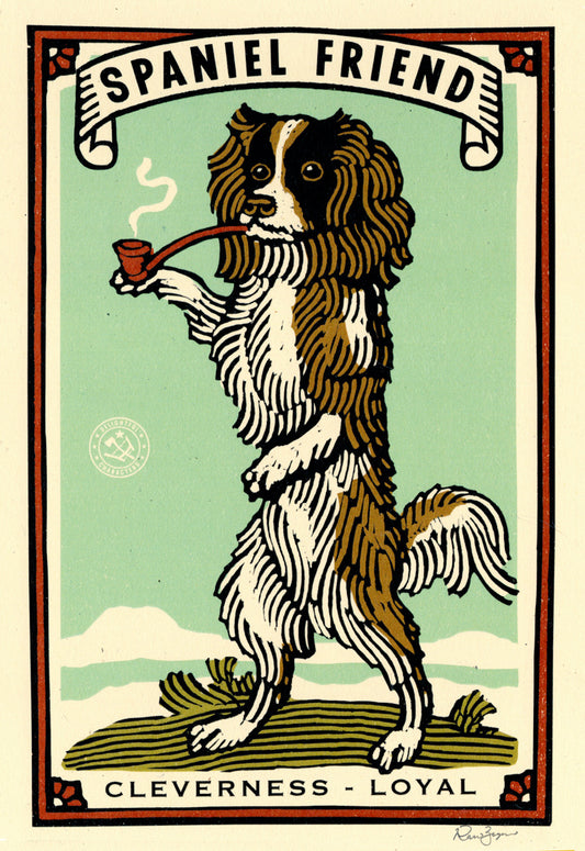 Spaniel Friend Print