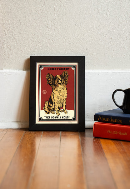 Take Down A Horse Print