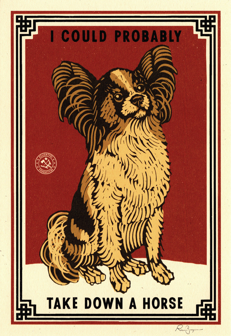 Take Down A Horse Print