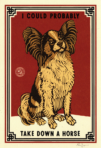 Take Down A Horse Print