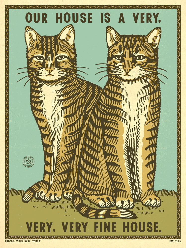 Very Fine House Print