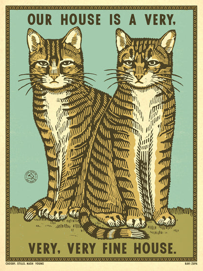 Very Fine House Print