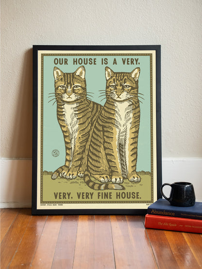 Very Fine House Print
