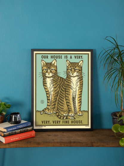 Very Fine House Print