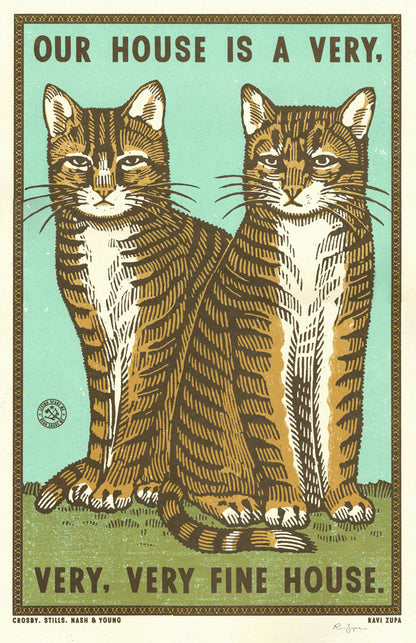 Very Fine House Print