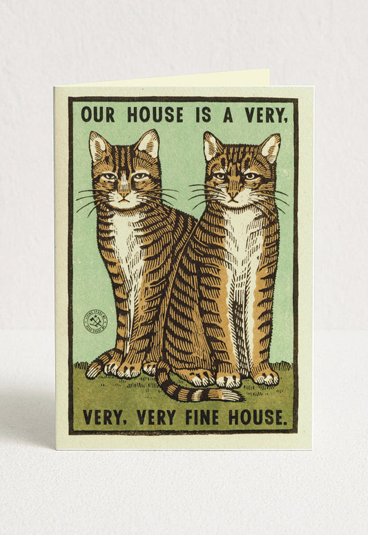 Very Fine House Greeting Card