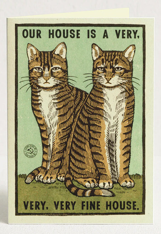 Very Fine House Greeting Card