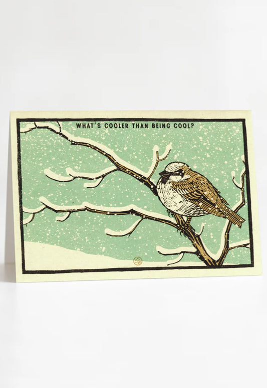 What's Cooler Greeting Card