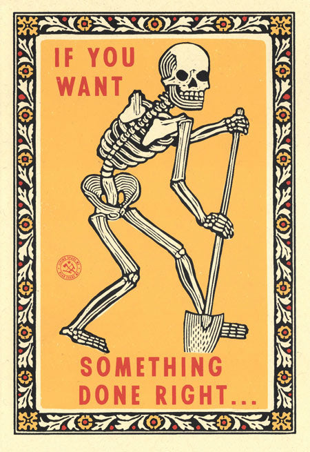 Done Right 5.5"x8" Print